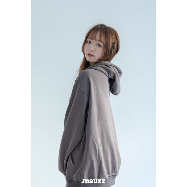 【jnauxz】本期推薦!! 復古灰經典修身連帽外套 【jnauxz】本期推薦!! 復古灰經典修身連帽外套