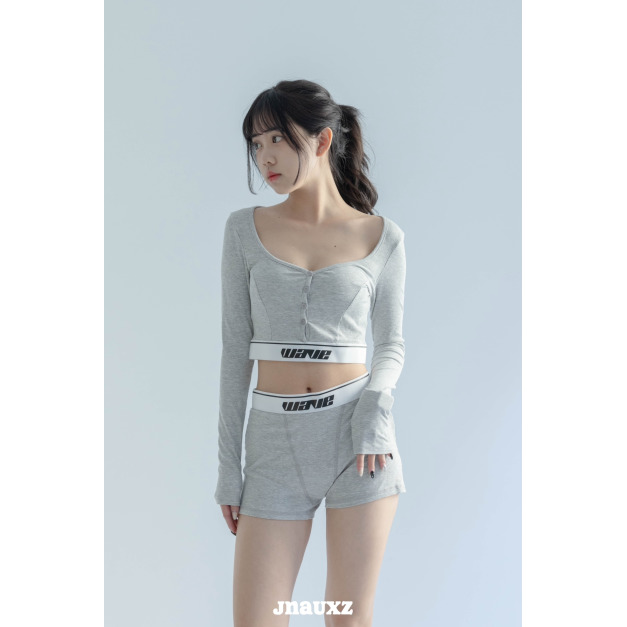 【jnauxz】健身必備! 辣妹休閒運動套裝 【jnauxz】健身必備! 辣妹休閒運動套裝