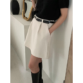 不含羊毛的巨顯瘦小短裙 - 奶油白M號_1 不含羊毛的巨顯瘦小短裙 - 奶油白M號_1