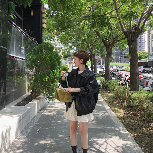 Special item!(100%棉)微光油蠟感皮衣 Special item!(100%棉)微光油蠟感皮衣