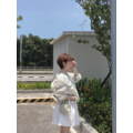 (本期推薦)(設計師款)微光濾鏡連帽外套 - 米綠 (本期推薦)(設計師款)微光濾鏡連帽外套 - 米綠