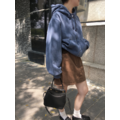 (本期推薦)(設計師款)洗舊刷色厚實連帽外套 - 藍、深藍、黃_1 (本期推薦)(設計師款)洗舊刷色厚實連帽外套 - 藍、深藍、黃_1