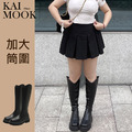 (37-42)加大筒圍黑色厚底顯瘦長靴【SH56819】 (37-42)加大筒圍黑色厚底顯瘦長靴【SH56819】