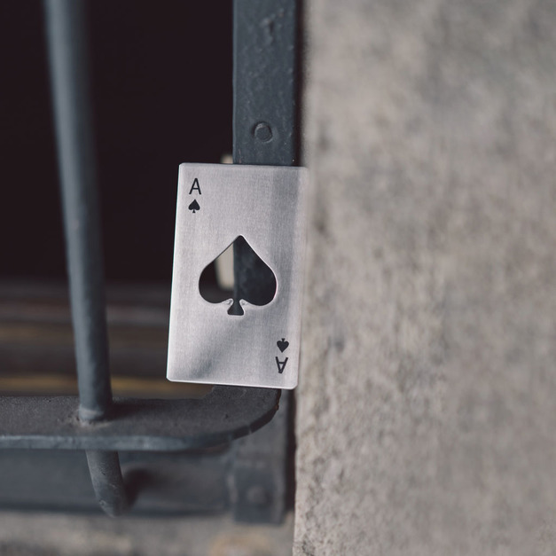 微瑕|黑桃撲克牌開瓶器 微瑕|黑桃撲克牌開瓶器