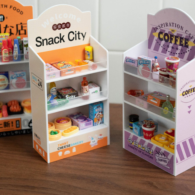 超市系列|迷你貨架冰箱磁鐵 超市系列|迷你貨架冰箱磁鐵