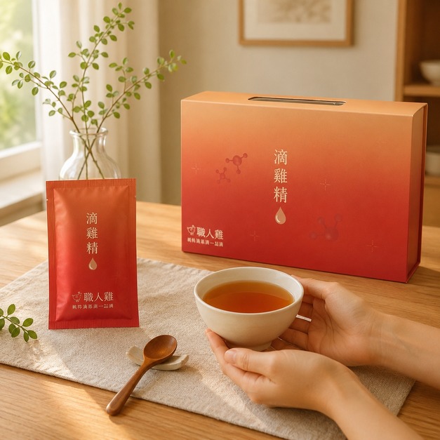 【職人雞】無抗黑羽土雞滴雞精禮盒|50ml*10 【職人雞】無抗黑羽土雞滴雞精禮盒|50ml*10