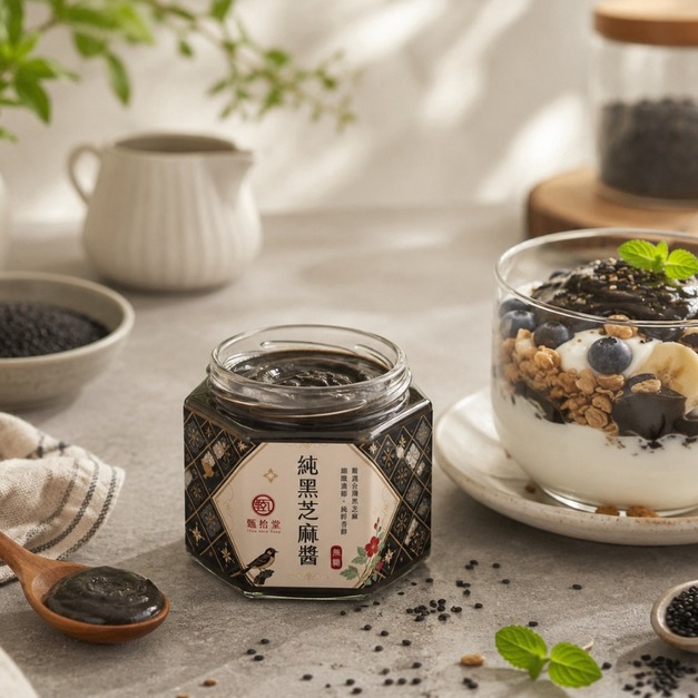 |純黑芝麻醬|110g/瓶 |純黑芝麻醬|110g/瓶