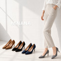 淺口絨面尖頭高跟鞋【S3736】MINANA 淺口絨面尖頭高跟鞋【S3736】MINANA