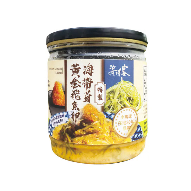 【海濤客】黃金飛魚卵海帶芽 【海濤客】黃金飛魚卵海帶芽