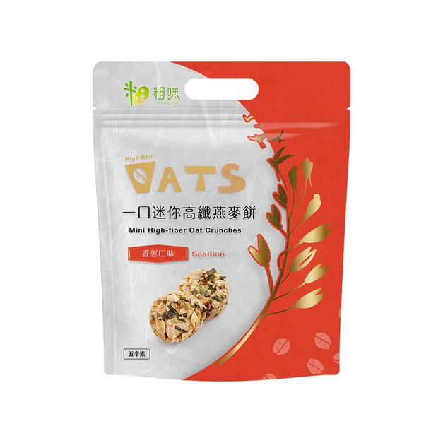 【粗味】香蔥高纖燕麥餅|五辛素 【粗味】香蔥高纖燕麥餅|五辛素