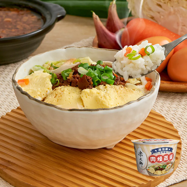 【米大師】湯泡飯-肉燥蒸蛋 【米大師】湯泡飯-肉燥蒸蛋