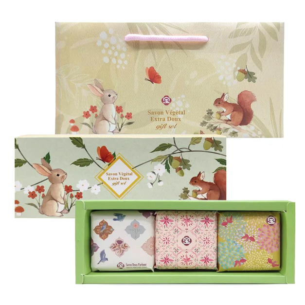 芙玉寶-花漾香氛沐浴皂禮盒系列 芙玉寶-花漾香氛沐浴皂禮盒系列