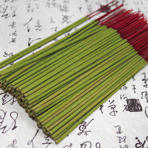 特級新山檀香綠色立香(尺二)