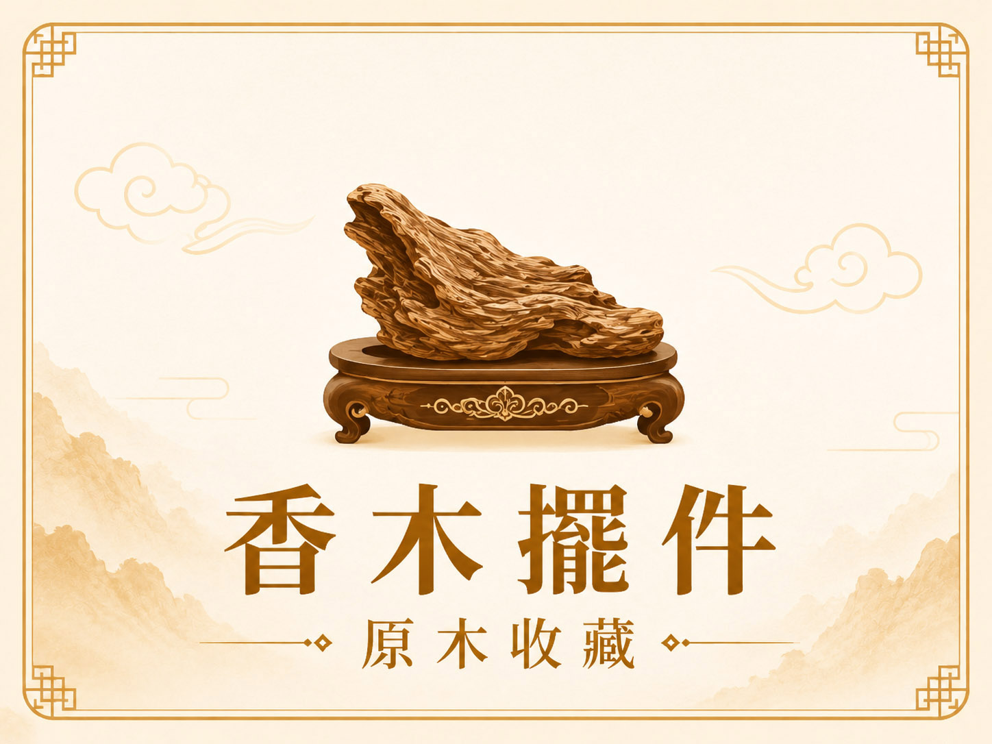 香木擺件 香木擺件