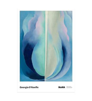 歐姬芙 Georgia O'Keeffe|抽象的藍 Abstraction Blue