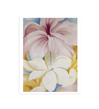 歐姬芙 Georgia O'Keeffe|芙蓉雞蛋花 Hibiscus with Plumeria