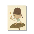奈良美智 Yoshitomo Nara|Marching on a Butterbur Leaf 乘著蜂斗菜葉遊行_3 奈良美智 Yoshitomo Nara|Marching on a Butterbur Leaf 乘著蜂斗菜葉遊行_3