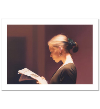葛哈・利希特 Gerhard Richter| Lesende (Reader)