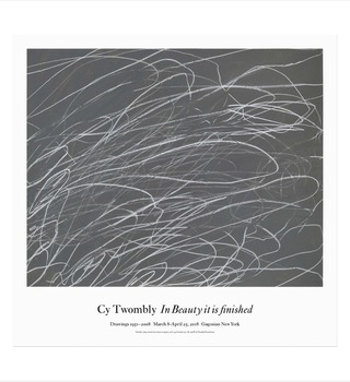 CY TWOMBLY| In Beauty it is finished
