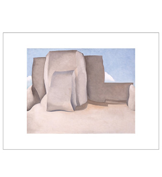 歐姬芙 Georgia O'Keeffe:Ranchos Church No. 1, 1929