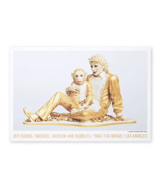 JEFF KOONS|麥可傑克森與泡泡 Michael Jackson and Bubbles