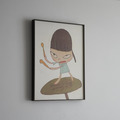 奈良美智 Yoshitomo Nara|Marching on a Butterbur Leaf 乘著蜂斗菜葉遊行_2 奈良美智 Yoshitomo Nara|Marching on a Butterbur Leaf 乘著蜂斗菜葉遊行_2