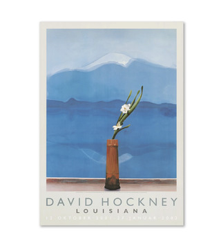 David Hockney|MT. FUJI AND FLOWERS