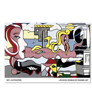 ROY LICHTENSTEIN|FIGURES IN LANDSCAPE