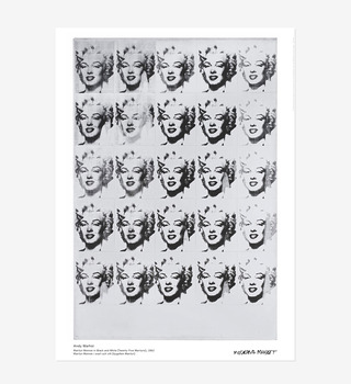 Andy Warhol|Marilyn in Black and White 黑白的瑪麗蓮夢露