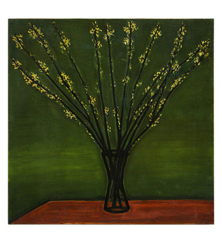 Sanyu 常玉|瓶花(綠底黃花)