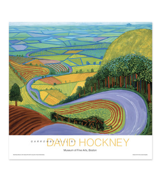 David Hockney|Garrowby Hill 加洛比山