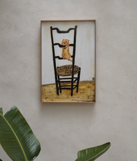 Sanyu 常玉|在椅子上攀爬的貓 Sanyu 常玉|在椅子上攀爬的貓