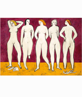 Sanyu 常玉|五裸女 Sanyu 常玉|五裸女