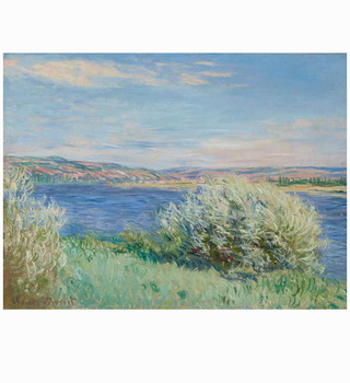 莫內 Monet |維特伊附近的塞納河畔