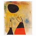 Joan Miro 胡安·米羅|Deux personnages 兩個人 Joan Miro 胡安·米羅|Deux personnages 兩個人
