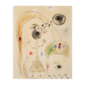 Joan Miro 胡安·米羅|女人,蛇,星星 Joan Miro 胡安·米羅|女人,蛇,星星
