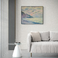 莫內 Monet|日落,多霧的天氣,布維爾 Soleil couchant, temps brumeux, Pourville_1 莫內 Monet|日落,多霧的天氣,布維爾 Soleil couchant, temps brumeux, Pourville_1