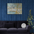莫內 Monet|池塘,雪的效果 La mare, effet de neige_2 莫內 Monet|池塘,雪的效果 La mare, effet de neige_2