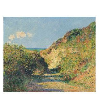 莫內 Monet|往下的路 Le chemin creux