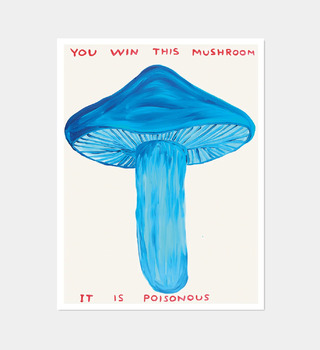 David Shrigley|you win this mushroom (你贏得這個蘑菇)