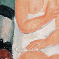 Amedeo Modigliani|Weiblicher Halbakt (女性半裸體)_8 Amedeo Modigliani|Weiblicher Halbakt (女性半裸體)_8