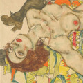 Egon Schiele|Weibliches Liebespaar (女性戀人)_5 Egon Schiele|Weibliches Liebespaar (女性戀人)_5