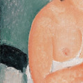 Amedeo Modigliani|Weiblicher Halbakt (女性半裸體)_6 Amedeo Modigliani|Weiblicher Halbakt (女性半裸體)_6