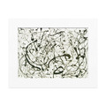 Pollock|Number 14 Gray Print Pollock|Number 14 Gray Print