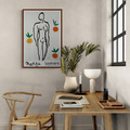 馬諦斯 Henri Matisse|Model og appelsiner (1953)_3 馬諦斯 Henri Matisse|Model og appelsiner (1953)_3