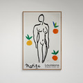 馬諦斯 Henri Matisse|Model og appelsiner (1953)_1 馬諦斯 Henri Matisse|Model og appelsiner (1953)_1
