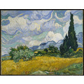 梵谷 Van Gogh|Wheat Field with Cypresses_6 梵谷 Van Gogh|Wheat Field with Cypresses_6