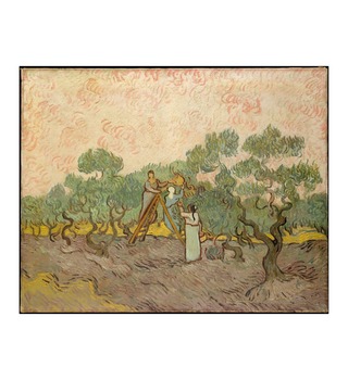 梵谷 Van Gogh|Women Picking Olives