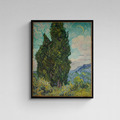梵谷 Van Gogh|Cypresses_5 梵谷 Van Gogh|Cypresses_5