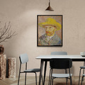梵谷 Van Gogh|Self-Portrait with a Straw Hat (obverse- The Potato Peeler)_2 梵谷 Van Gogh|Self-Portrait with a Straw Hat (obverse- The Potato Peeler)_2